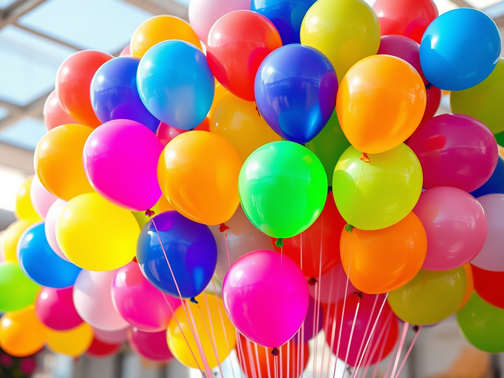 100 Heliumballons inklusive Lieferung in Berlin